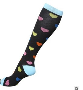 Custom compressão Tripulação meias 15-30mmhg Joelho Alta Moda Hospital compressão Enfermeiros Novidade meias - Product Image 2