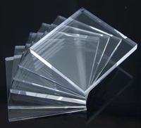 Feuille acrylique transparente/blanche haute résistance de 2 à 12 mm, plastique mat/givré/brillant pour panneau lumineux LED et diffuseur de signalisation