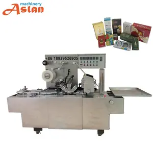 High Package Speed Soap Gift Chocolate Box Cellophane Overwrapping Machine BOPP Film Packing Wrapping Machine