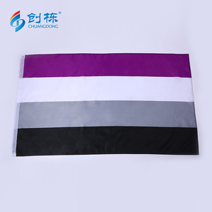Drapeau arc-en-ciel <span class=keywords><strong>LGBT</strong></span> gay lesbien coucher de soleil série Pride en polyester 100% 3x5 pieds pour impression en gros - Product Image 6