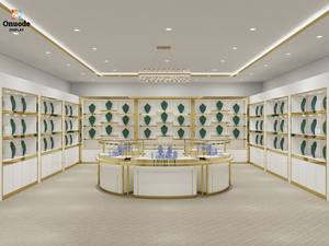 Elegant Sophisticated Jewelry Showcase Cabinet with LED Lighting for Store or Home Display - Product Image 3