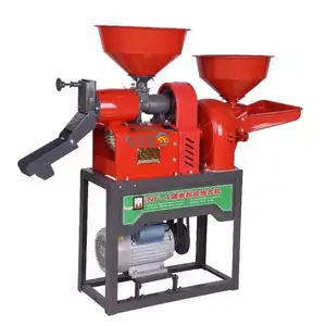 TR Rice milling and grain grinding Home Flour Milling Machine Small Portable Combine Rice Mill machine