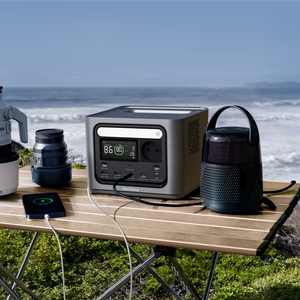Generador Solar Portátil GenDome GO300 con Tomacorriente de CA de 120V/230V para Camping, Emergencias, Viajes, Uso en Exteriores y Cortes de Energía en el Hogar - Product Image 5
