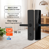 KROVI G08 FCC/CE/RoHS/ Certifié Tuya WiFi Contrôle à distance Serrure intelligente Cerradura Inteligente Serrures intelligentes pour portes en bois