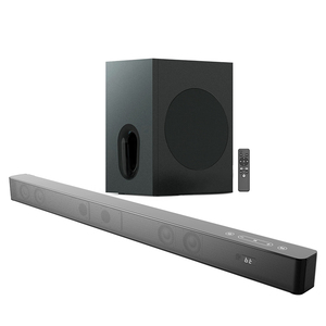 Forma de hijos al por mayor 2,1 barra de sonido sistema de sonido 120W Audio TV altavoz Barra de sonido con subwoofer para TV sistema de cine en casa - Product Image 1