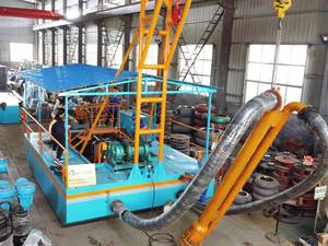 Einfache <span class=keywords><strong>Sand</strong></span> Mining Boat <span class=keywords><strong>Sand</strong></span> bagger plattform mit <span class=keywords><strong>Sand</strong></span> Pump Set Sale und Bagger leitung - Product Image 6