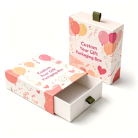 Boîte en carton rigide écologique de luxe avec ruban de tirage et logo personnalisé (finition mate CMYK, matériaux recyclés réutilisables)