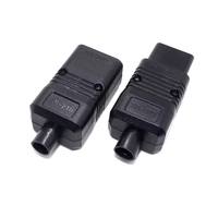 Prise PDU/UPS standard IEC320 C19 C20 16A 250V AC, câble d'alimentation électrique, connecteur, prise amovible, adaptateur femelle/mâle