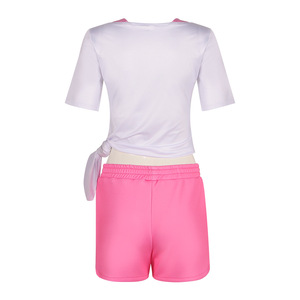 PriPara Etude Bühnenkostüm, weißes Oberteil, rosa Shorts, Cosplay-Outfit - Product Image 4