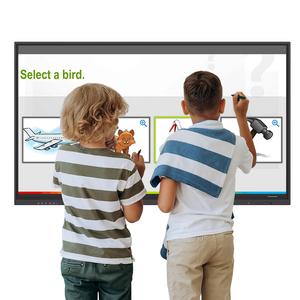 กระดานอัจฉริยะแบบอินเทอร์แอคทีฟ EDLA ขนาด 65 75 86 98 นิ้ว LED 4K พร้อมระบบ Android สำหรับการสอนในห้องเรียน A13C กระดานไวท์บอร์ดดิจิทัลอินเทอร์แอคทีฟ - Product Image 5
