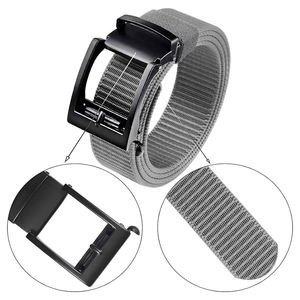 Venta caliente resistente al desgaste ajustable Nylon Web cinturones tácticos hombres cinturón de trinquete con hebilla deslizante automática - Product Image 2