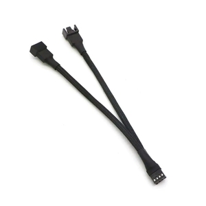 Angitu OEM 22awg 24AWG Motherboard Internet PWM-Kühlung 4Pin/3pin Lüfter Stecker auf Buchse Stromkabel - Product Image 2