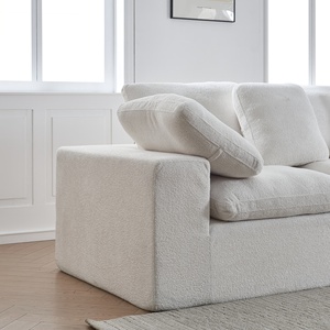 Colección Modern Contemporary Modular Sectional con alta densidad de espuma, sofá comprimido para sala de estar, apartamento, Oficina - Product Image 4