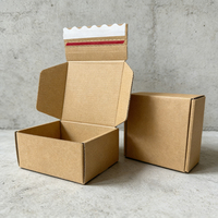 Boîte d'expédition personnalisée en carton ondulé écologique réutilisable pour vêtements, fermetures éclair électroniques, forme d'avion, impression couleur, facile à déchirer
