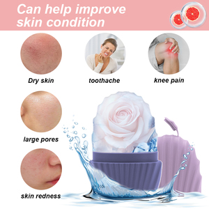 Rouleau de glace facial en silicone pour le soin de la peau, outils de beauté pour le visage, réduction des poches sous les yeux et des cernes - Product Image 4