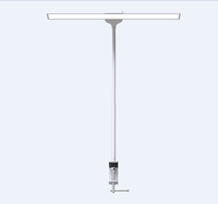 Lampe de Table de bureau à Led la plus brillante, clip moderne, flexible, col de cygne, pince en forme de T, lampe de bureau