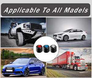 Bouchons de valve de roue de voiture en forme de crâne, universels, en alliage d'aluminium, étanches à l'air et anti-poussière, pour voitures, camions, vélos - Product Image 6