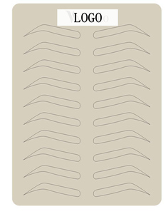 Inkless Latex Microblading <b>Practice</b> Skin Blank Eyebrow <b>Pad</b> for PMU Academy Training Kit - Product Image 4