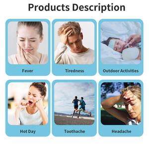 Producto Hecho en China, Parche de Gel Refrescante con Mentol para la Fiebre - Product Image 6