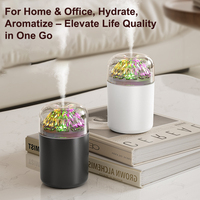 Humidificateur à Impeller Silencieux Portable Compact Rechargeable USB de 180 ml à Prix de Gros, à Brume Froide, pour Aromathérapie et Utilisation Extérieure