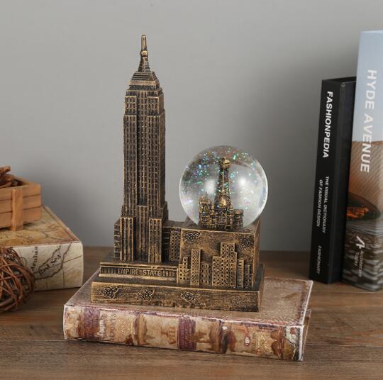 Creative New York Empire State Building Crystal Ball Model