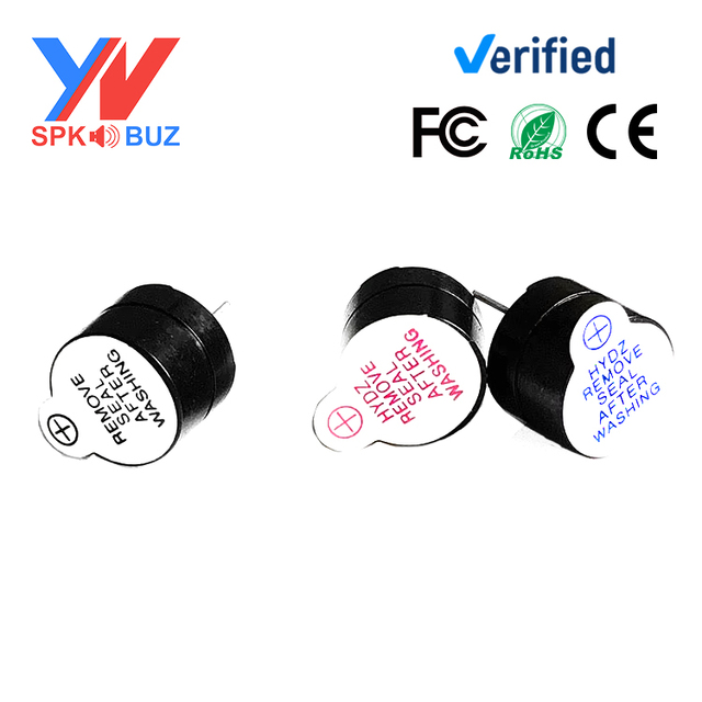 Buzzer Manufacturers 12095 12*9.5MM DC3V/5V/12V Magnetic Active Buzzer 2.4KHZ Split-typeElectronic Sound Alarm for Smart Homes