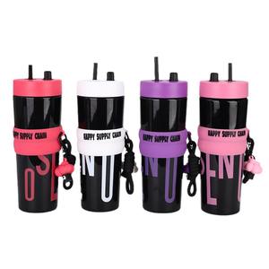 Vaso Deportivo de Gran Capacidad al por Mayor, con Diseño Moderno y Correa de Moda para Chicas, Ideal para Café y Regalos - Product Image 2