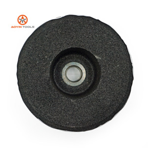 Commercio all'ingrosso 4 pollici 100mm di carburo di silicio nero mola di pietra per marmo granito pietra naturale lucidare i bordi controsoffitti - Product Image 5