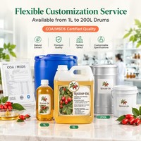 Minyak Rosehip Cold Pressed Murni, Minyak Biji Rose Hip Grosir, Minyak Pembawa untuk Perawatan Kulit dan Rambut, Pijat Wajah dan Tubuh