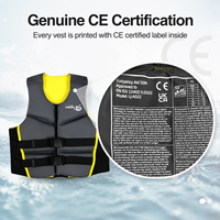 Gilet de sauvetage personnalisé avec logo, en néoprène léger, gilet de sécurité aquatique pour enfants, OEM, gilet de sauvetage à haute flottabilité pour enfants