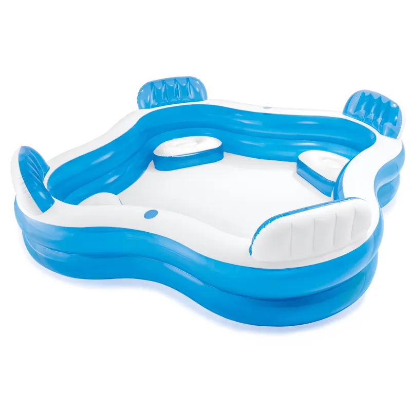 Intex 56475 Inflatable Plastic Swimming Water Pool For Children Family Swim Center Lounge Swimming Pool Children Paddling Pool