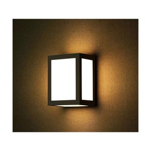 Lampada da Parete LED Moderna 12W Luce Bianca Calda IP65 Impermeabile in Alluminio E27 per Giardino Casa 3000K Corpo Nero Copertura a 360 Gradi - Product Image 5