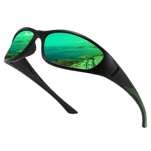 Sport Glasses Polarized UV400 TAC Lens Windproof Outdoor Cycling Driving Fishing Square <b>Frame</b> <b>Black</b> - Product Image 3