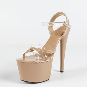 Nuovi Sandali Estivi da Donna alla <span class=keywords><strong>Moda</strong></span>, Scarpe con Plateau Sexy per <span class=keywords><strong>Sfilate</strong></span>, Tacchi Alti per Nightclub e Pole Dance, Sandales Femme - Product Image 1