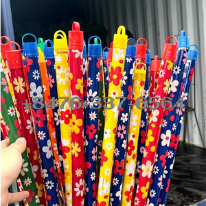Vietnam Eucalypytus Wood Broom Handle PVC Coated Customized Color Eco-friendly Durable Smooth Straight <b>Mop</b> Stick Making Home Use - Product Image 2