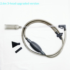 Accessoires d'aquarium en gros : Pompe à siphon en plastique durable pour le nettoyage et le changement d'eau des aquariums, outil de nettoyage de gravier - Product Image 1