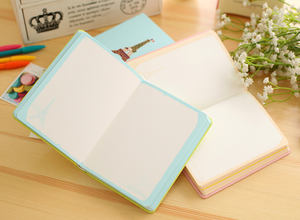 CAHIER PERSONNALISÉ 2026 A5 <span class=keywords><strong>Paris</strong></span> Tower à couverture rigide rose jaune CAHIER pour ÉTUDIANTS - Product Image 6