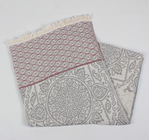 Meilleur prix haute qualité 100% coton turc Fouta serviette lavable tapis de bain et usage domestique tapis de pique-nique jeter couverture - Product Image 4