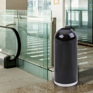Poubelles de publicité commerciale OEM <span class=keywords><strong>Poubelle</strong></span> <span class=keywords><strong>ronde</strong></span> en métal écologique <span class=keywords><strong>Poubelle</strong></span> de lobby - Product Image 3