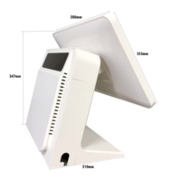 15,6 ''I7 Touch Pos Tablet Billing Machine Windows 7/10 POS Terminal Dispositivo de cajas registradoras