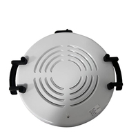 Vente en gros de machine à crêpes électrique automatique de 2000 W, 17,7 pouces, en forme de dôme, avec revêtement antiadhésif, pour faire des crêpes, des gursaan, des chapatis et des rotis