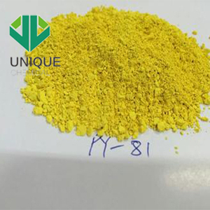 Poudre de pigment de couleur jaune organique chimique 81 pour plastique - Product Image 1