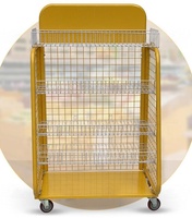 Étagère de supermarché pour snacks, biscuits et pains, snacks, présentoir pour aliments
