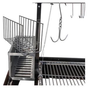 Parrilla de Carbón Portátil para Fiestas y Barbacoas, Ahumador de Carbón, Parrilla para Asar - Product Image 6