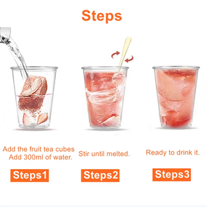 Cubos de Té Oolong de Durazno y Maracuyá OEM, Bloques Liofilizados de Frutas Tropicales, Sabor Dulce, Ácido y Floral, Té Saludable en Bolsitas |   Instantáneo - Product Image 2