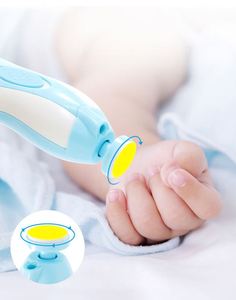 Custom <b>Cheap</b> Baby Nail Trimmer Electric-6 in 1 Baby Nail File Clippers Infant Grooming Kit Manicure <b>Set</b> for Toddler or Adults - Product Image 3