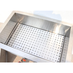 <span class=keywords><strong>Friteuse</strong></span> à <span class=keywords><strong>gaz</strong></span> en acier inoxydable de haute qualité, nouveau modèle pour usage domestique, commercial, hôtelier et en restauration - Product Image 2