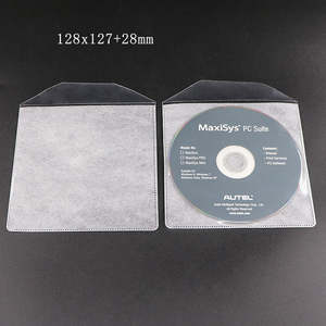 25mm 10 Disc Black PP <b>DVD</b> Case Foldable Multi Disc <b>Storage</b> <b>Box</b> for CD VCD <b>DVD</b> Wedding Car Mount Use - Product Image 6