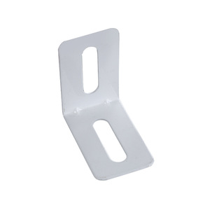 Kai Shun White Metal Corner Bracket 3860 Soft Bed <b>Hardware</b> Accessory Modern Simple Style - Product Image 1