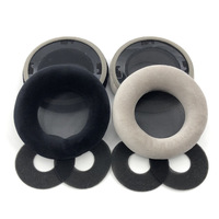 Coussinets d'oreille de remplacement pour AKG K601 K701 K702 Q701 K702 K612, en tissu velours respirant, anti-bruit